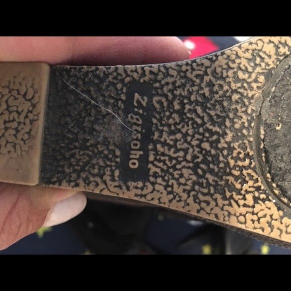 Black wedge heel boots - Picture 2 of 8